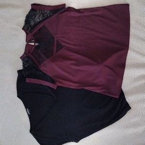 2 EXPRESS Blouses. Size Medium